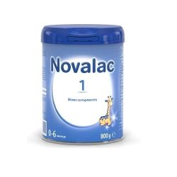 NOVALAC 1 Адаптирано мляко за кърмачета от 0 до 6 месеца 800 гр.