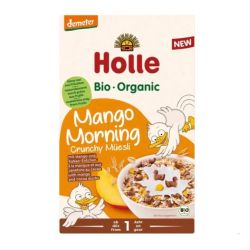 HOLLE BIO  Деметер хрупкаво пълнозърнесто мюсли манго 200г 12м+  210761