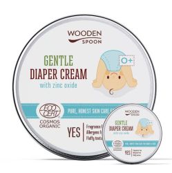 WOODEN SPOON Био Бебешки крем за зоната на пелената 100мл