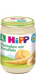 HIPP БИО Пюре от Пащърнак с Картофи 4+ мес. 190 г.код 4170