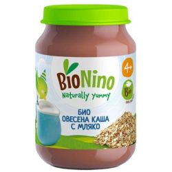 BIO NINO Био пюре Овесена каша с мляко 4м+ 190г