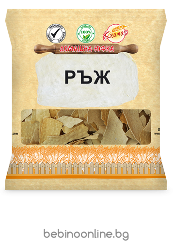 КРАМАС Домашна юфка от РЪЖ  - 200g