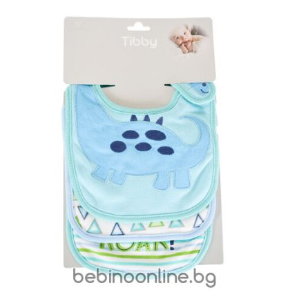 CANGARO  Лигавник Tibby  с велкро ГОЛЯМ /син ,розов/