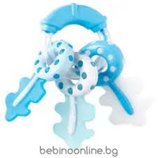 KIKKABOO Дрънкалка Keys Blue 31303020061