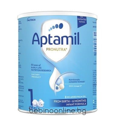 APTAMIL Pronutra 1 Мляко за кърмачета 0-6 мес. 400 г
