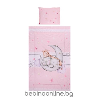 ЛОРЕЛИ Сет за бебешко легло COSY 3 части/посочете цвят/ код 1042001