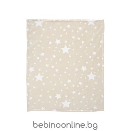 LORELI бебешко одеало КОРАЛ  85/100 см /бежово,сиво/ код 1034003