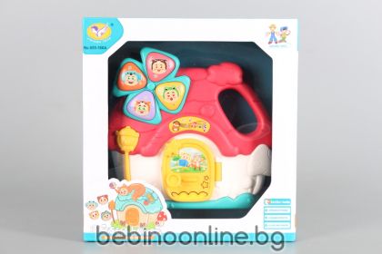 ВЕГА ТОЙС Бебешка музикална играчка-Музикална къща код 201717290