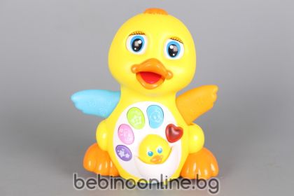 ВЕГА ТОЙС  бебешка играчка Пате - пее и танцува  код 100778194