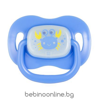 CANPOL Силиконова залъгалка тип черешка  0-6 м+ NATURE код:22/410