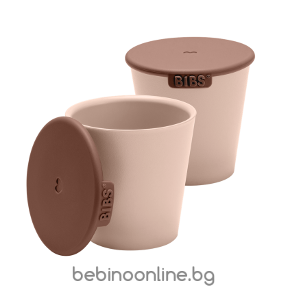 BIBS Бебешки Сет Чаши с Капак Blush BIBS код 4310244
