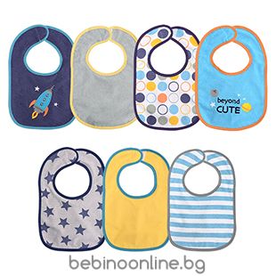 LORELI Бебешки  Лигавник  с велкро и найлон /за момче и за момиче/ код 1026024