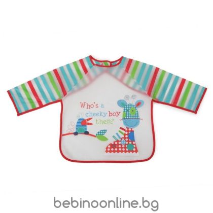 CANGARO Лигавник с ръкави найлонов Messy, червен 103537