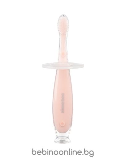 KIKKABOO Четка силиконова за зъби Softy Pink  РОЗОВА 31303040084