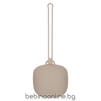 CANPOL Силиконова кутийка за биберон-залъгалка ,бежова ,51/402