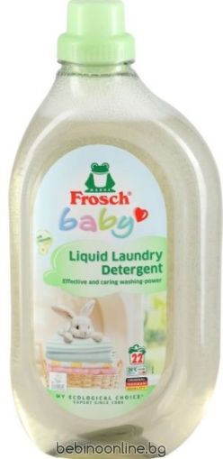 FROSCH BABY Течен перилен препарат за бебешки дрехи за 21 пранета, 1.5 л