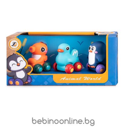 ВЕГА ТОЙС Винилови колички за вана и вода  202021880