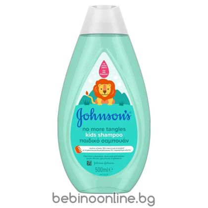JOHNSON'S  Kids No More Tangles Detangling Shampoo 500мл. 4410110