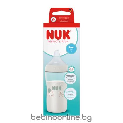 NUK PM Шише TEMPERATURE CONTROL PP 3+м. 260 мл ОВЦА 