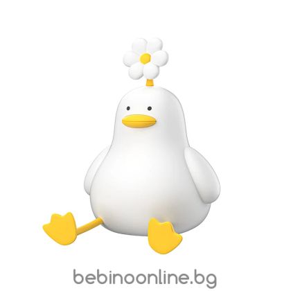 SEVI BEBE Силиконова нощна лампа Бяло Пате  LLD-D09 