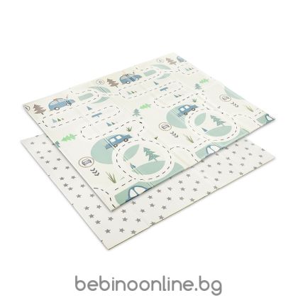 LORELLI Двулицево Детско ТЕРМО КИЛИМЧЕ за игра 180-200 см. СИНЬО   10300490001