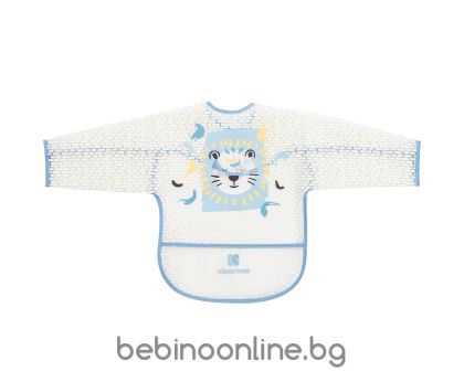 KIKKABOO Непромокаем лигавник с ръкави и джоб Arty Blue  31303030059