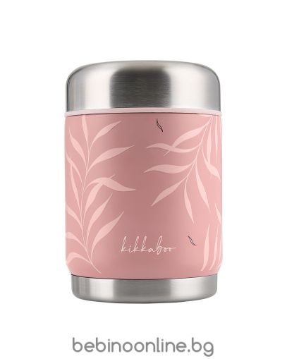 KIKKA BOO ермос за храна 400мл Flora Blush розов 31302030092