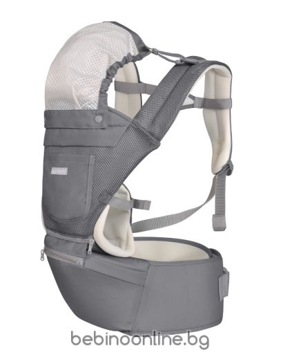 KIKKA BO Кенгуру 3в1 Chloe Mesh сиво     31108010071