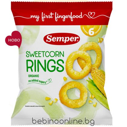 SEMPER ЕКО Царевични кръгчета, 20 г.    7240