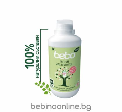 БЕБО Еко омекотител супер концентрат, с аромат АЛОЕ ВЕРА 1л.
