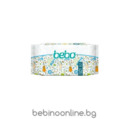 BEBO Влажни кърпички с екстракт от алое вера 15 бр.