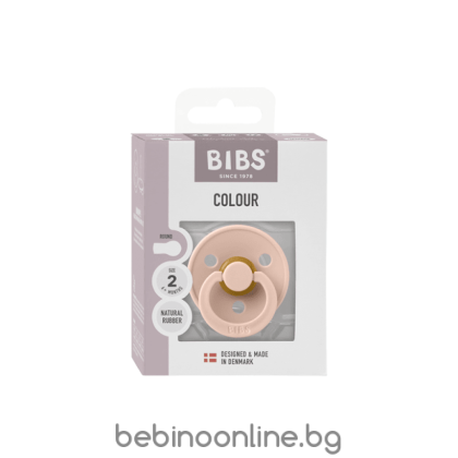 BIBS Биберон  COLOUR Blush,  1бр. 6-18 месеца 2002000244