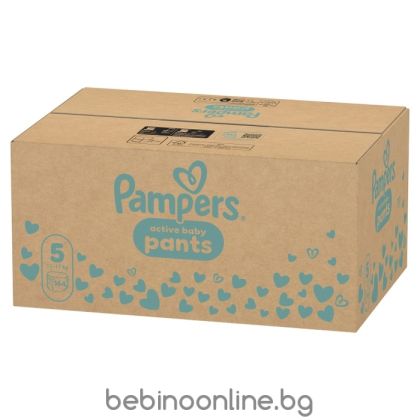 PAMPERS Active Baby Pants гащички размер 5 (11-17 кг), 164 бр. MSB