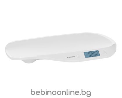 KIKKA BOO Цифрова везна за бебета Lyra White 31405010048