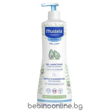 MUSTELA Нежен Измиващ гел за коса и тяло 750 мл.   5471