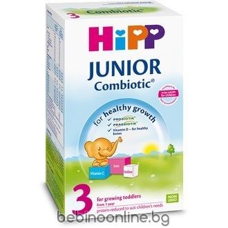 HIPP COMBIOTIC 3 Мляко за малки деца 1+ год. 500г