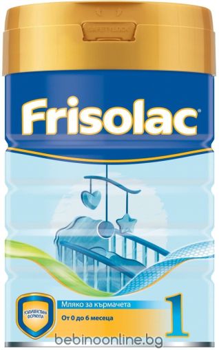 FRISOLAC 1 Мляко за кърмачета 0- 6 мес. 400 г