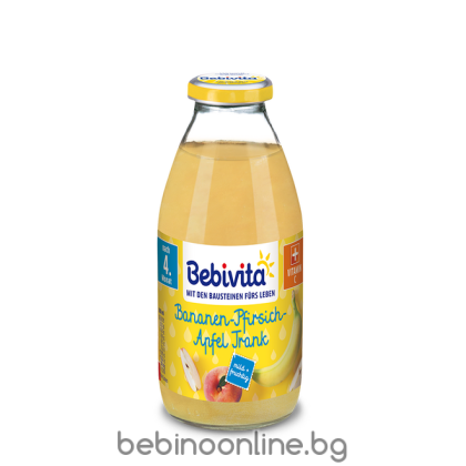 BEBIVITA  Напитка от банани и праскови 200 г