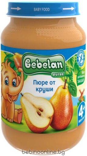 BEBELAN PUREE Круши  4+ мес. 190 г