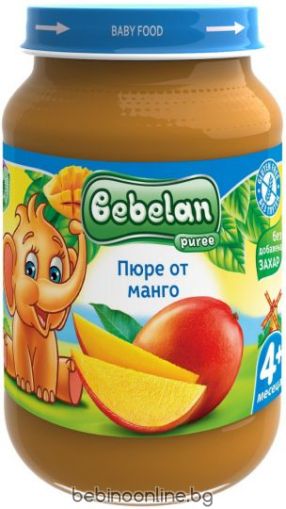 BEBELAN PUREE Манго  4+ мес. 190 г