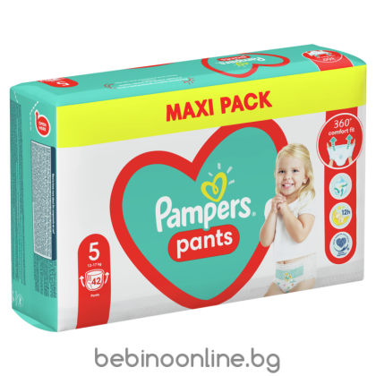 PAMPERS AKTIVE BABY ГАЩИЧКИ  5 (12-17 кг.)42 бр