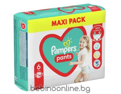 PAMPERS AKTIVE BABY ГАЩИЧКИ   6 (14-19кг.)36 бр 