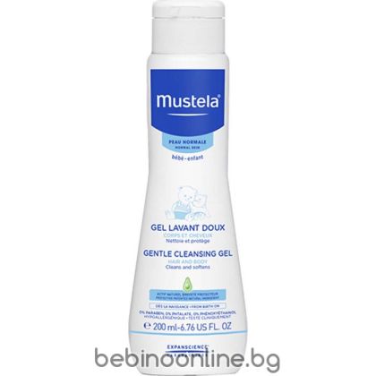 MUSTELA  Нежен Измиващ гел за коса и тяло 200 мл  /5464/