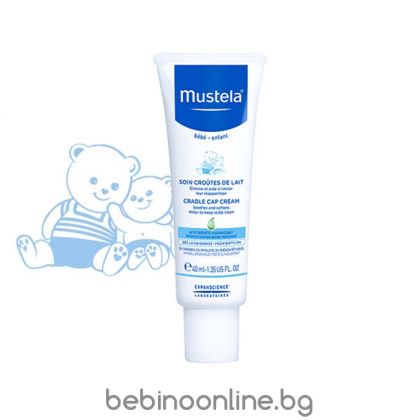  MUSTELA CRADLE CAP Крем против млечни корички (крусти) 40 мл /4412/