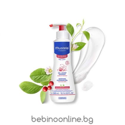 MUSTELA Sensitive skin Измиващ гел за коса и тяло 300 мл/5709/