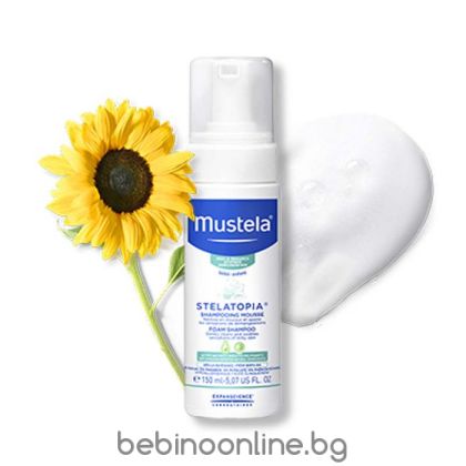 MUSTELA Stelatopia Шампоан-пяна за атопична кожа 150 мл  /0544/