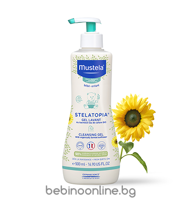 MUSTELA  Stelatopia Душ-гел за атопична кожа 500 мл  /3644/