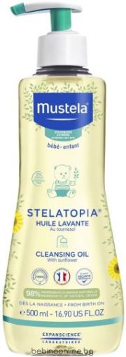 MUSTELA STELATOPIA Душ-олио за атопична кожа 0+ мес. 500 мл  /4306/