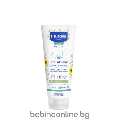 Mustela Stelatopia Емолиентен крем за атопична кожа 200 мл  /3637/