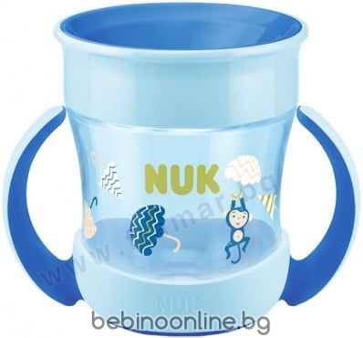 NUK  Nuk Evolution - Mini Magic Cup чаша  син , 160 ml 255.462